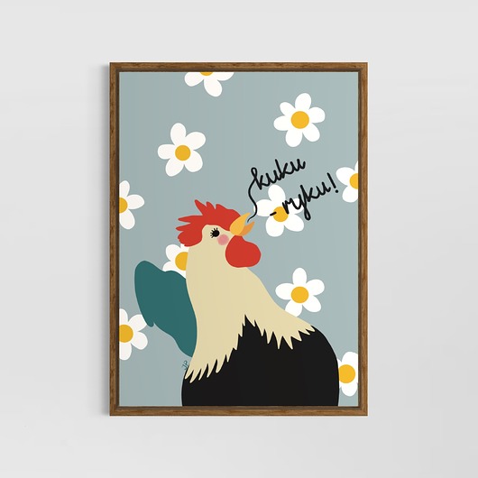 plakaty Plakat Kuku-ryku!