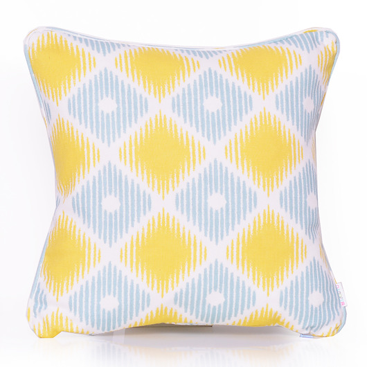 Poduszka Rhombus - YELLOW 40x40cm Majunto
