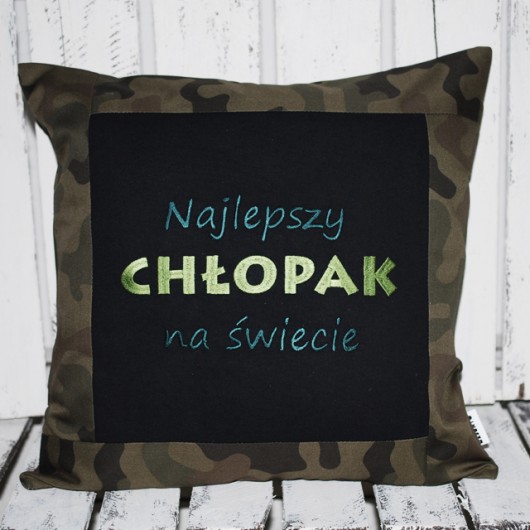 majunto PODUSZKA DZIEŃ CHŁOPAKA - Mundurowiec Majunto