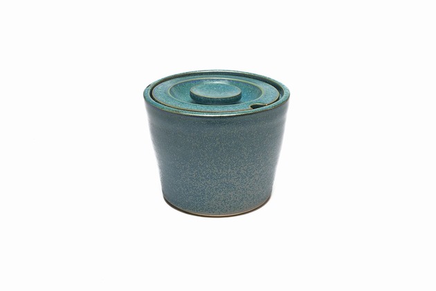 Cukiernica Trigon turkusowa MANOceramics