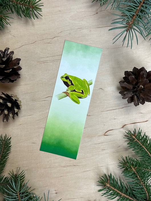 zakładki do książek Zakładka do książki z rzekotką