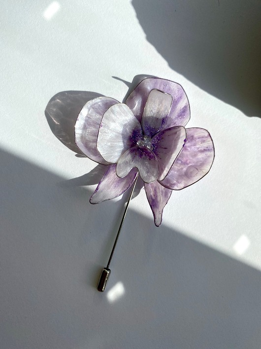 broszki Broszka Orchidea