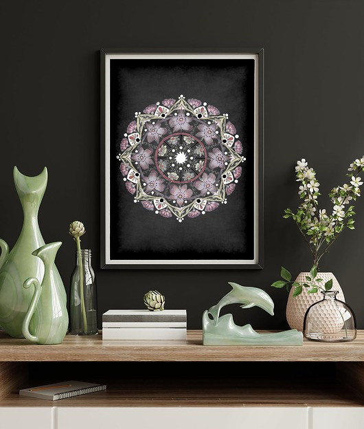 grafiki i ilustracje Mandala