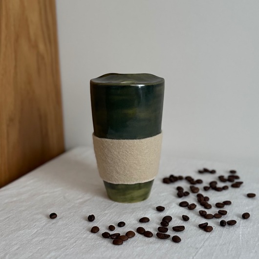 kubki Ceramiczny kubek do kawy na wynos  400ml
