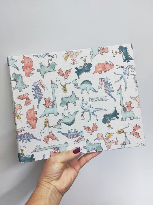 notatniki i albumy Album na zdjęcia Dinozaur Dino 23x28 54 strony