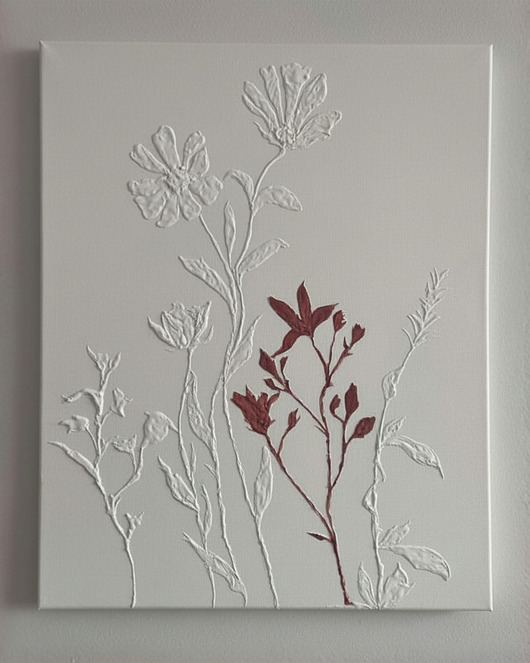 obrazy Obraz strukturalny "Burgund"