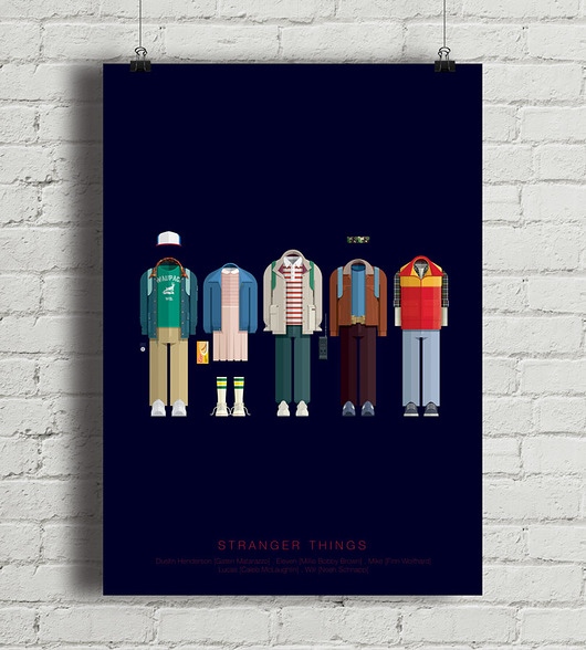 plakaty Stranger Things - plakat giclee art