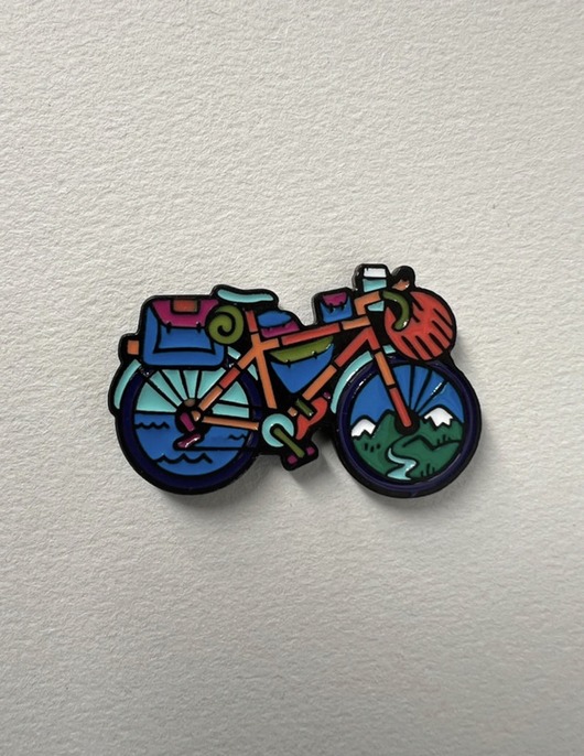 przypinki Pin Przypinka Rower Bikepacking