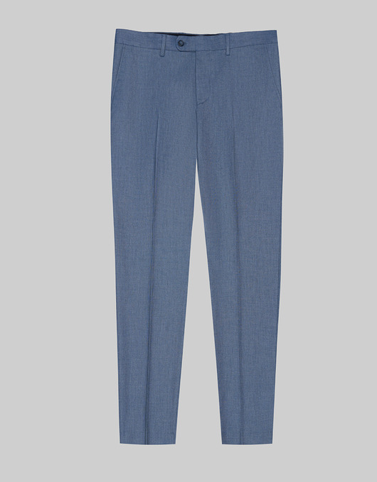 spodnie męskie Spodnie do zestawu teglio niebieski slim fit