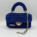 Prezent dla mamy wyplatana torebka