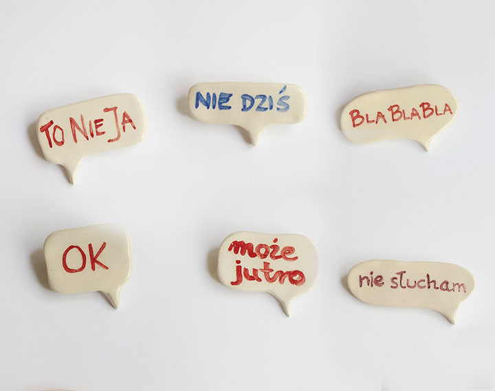 No comment ceramiczny komentarz