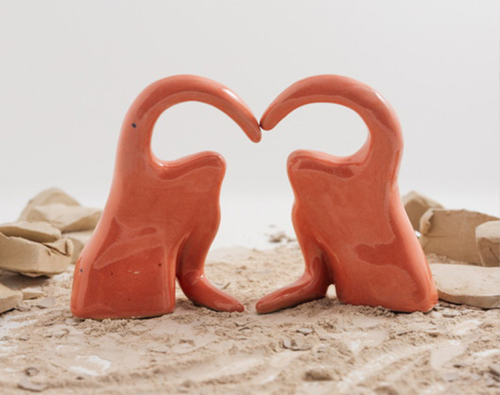 Małe emocje ceramiczne figurki