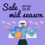 Mid season sale 09.10 - 22.10