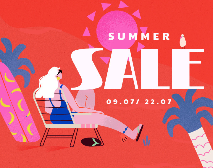 Summer sale 09.07 - 22.07