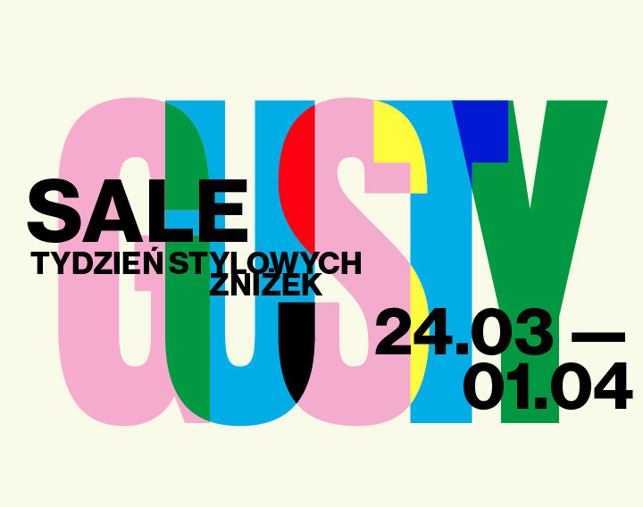 Sale gusty 24.03 - 01.04