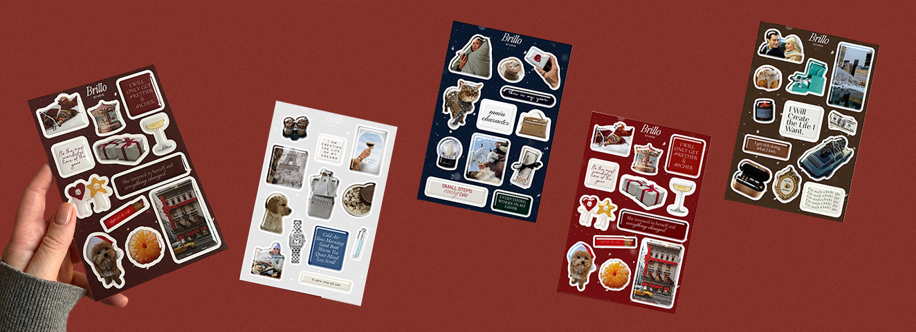 Nowa marka personalizuj naklejkami