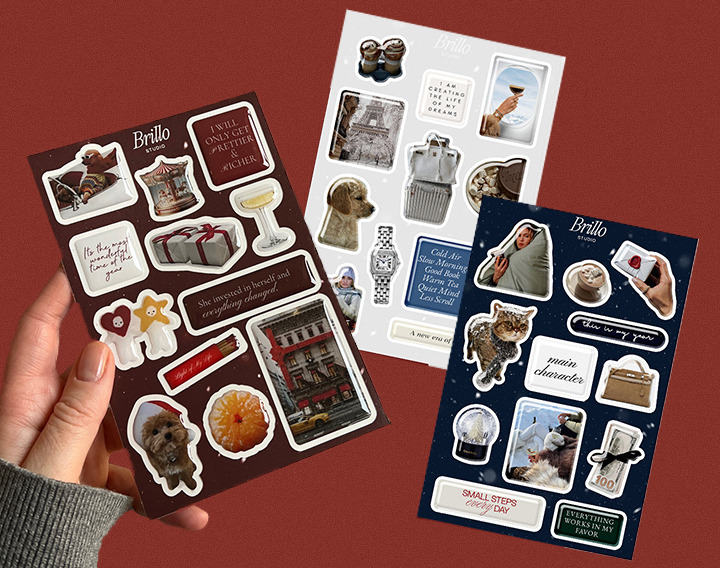 Nowa marka personalizuj naklejkami