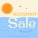 Summer sale 08-07 - 23.07