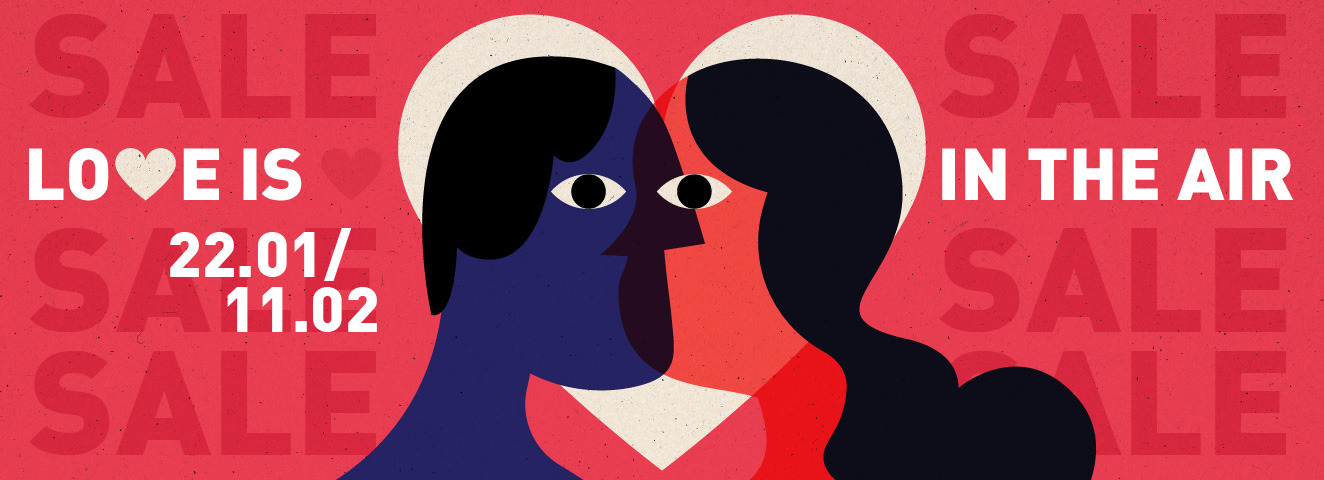 Love is in the air sale 22.01 - 11.02