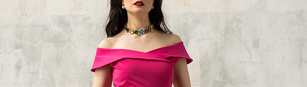 Sukienka fuksja na wesele